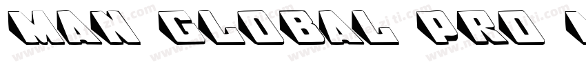 Man Global Pro Mediu字体转换